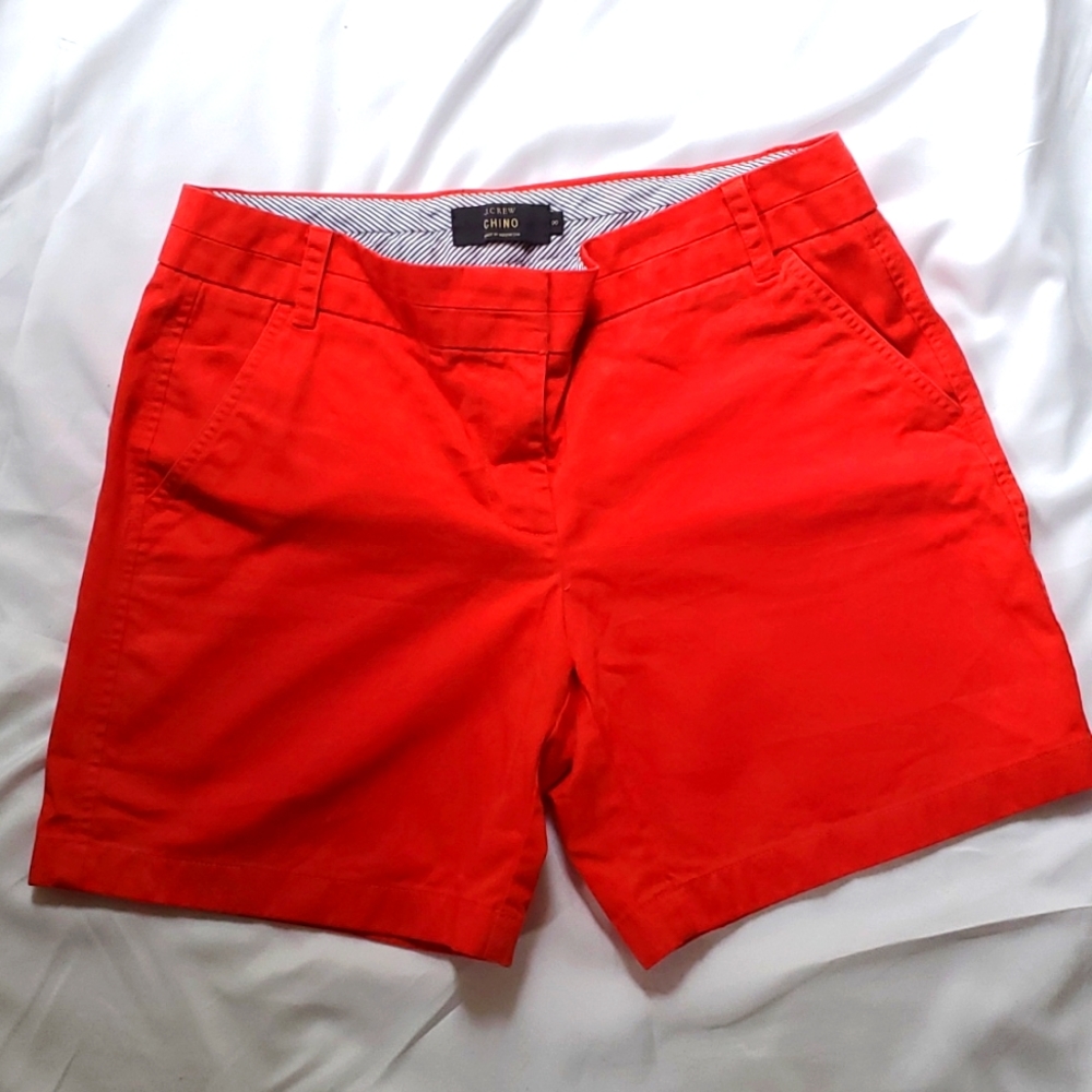 100 percent cotton j crew Chino shorts